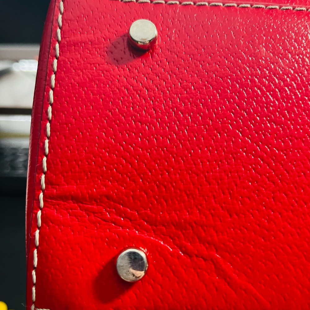 Kate Spade Vibrant Red Satchel - NWOT - Picture 4 of 16
